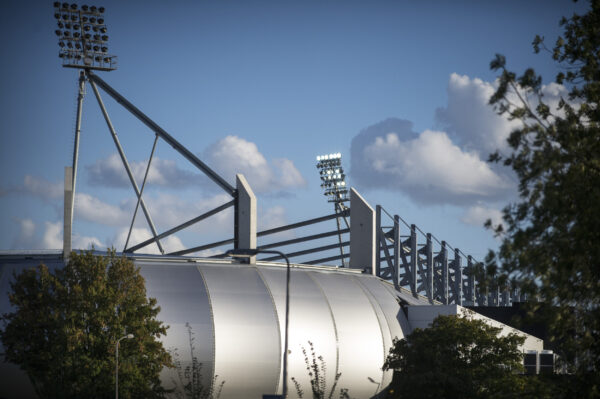 Zijkant Heracles stadion